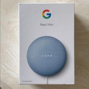 NIB Google Nest Mini - Sky